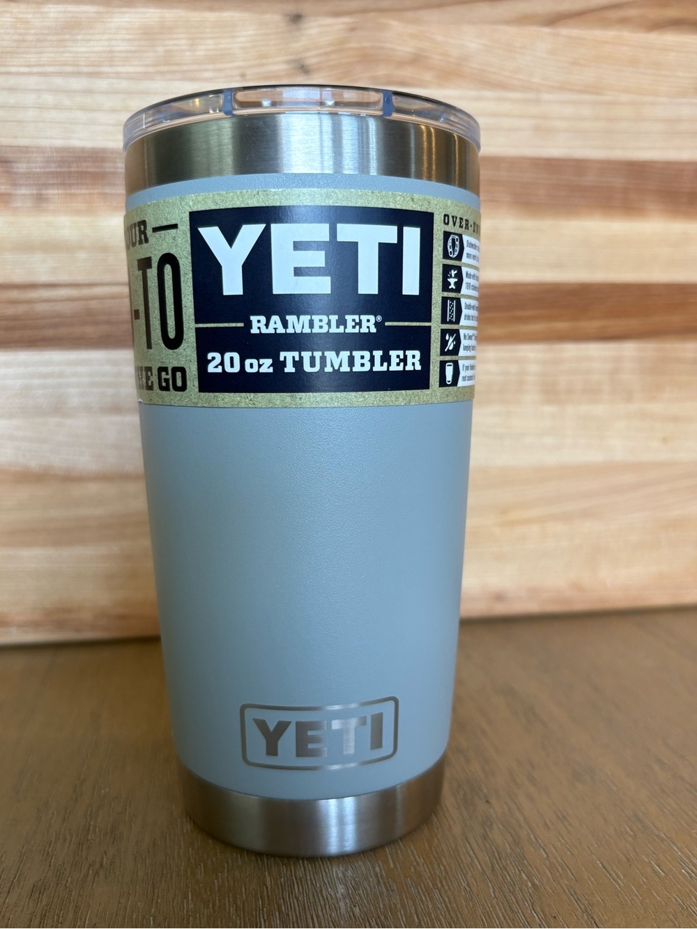 Yeti Rambler New 20oz. Mag Slide tumbler - Granite Gray